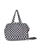 Black & White Polka Dot Wholesale Overnight Bag