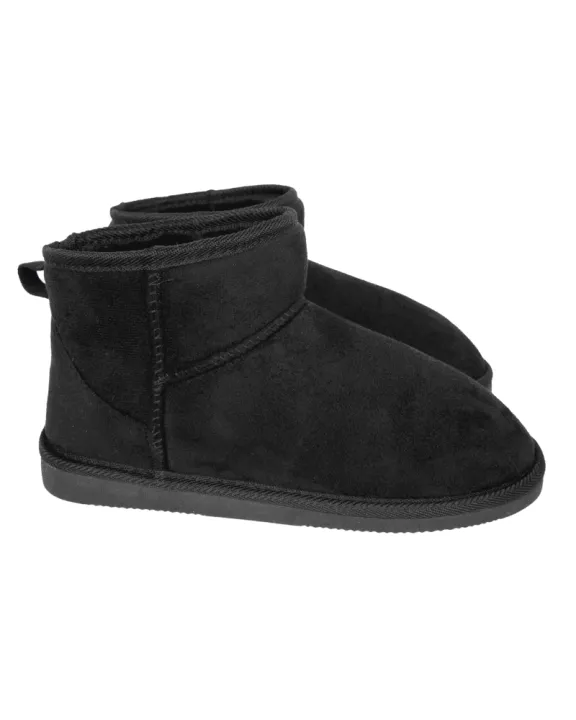 Black Fur Cute Wholesale Winter Boots