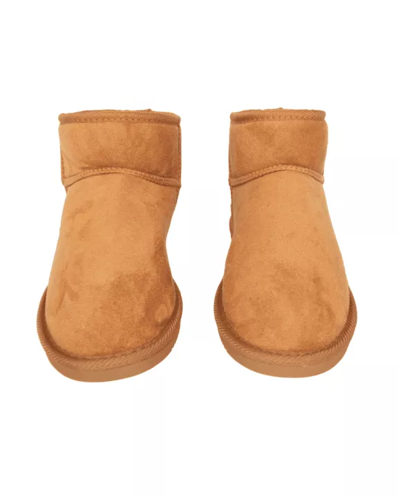 Chestnut Wholesale Fur Mini Boots for Women