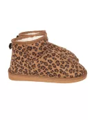 Leopard Print Fur Mini Ankle Wholesale Boots