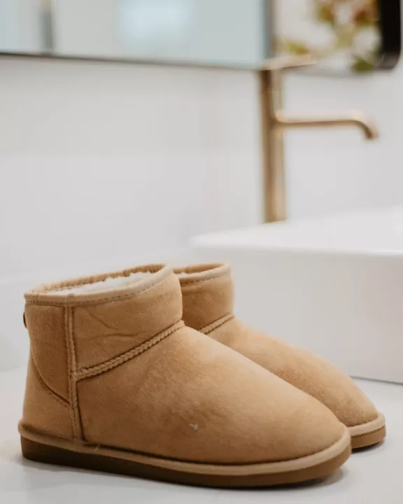 Sand Fur Mini Ankle Wholesale Boots for Women