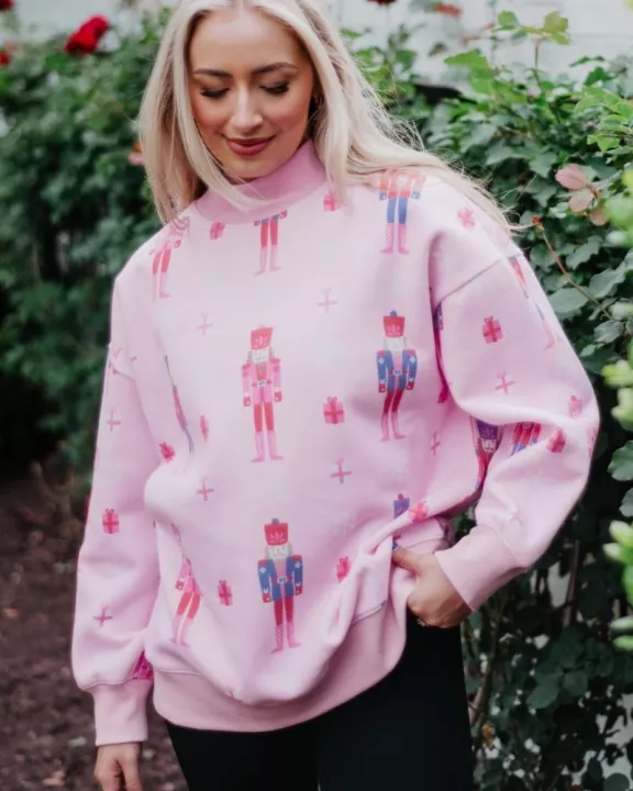 Nutcrackers Printed Sweatshirt