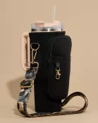 Neoprene Tumbler Bag with Adjustable Shoulder Strap