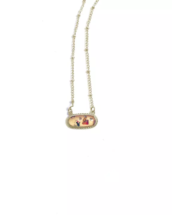 Vintage Cowboy Necklace