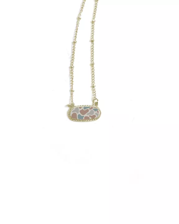 Camo Necklace