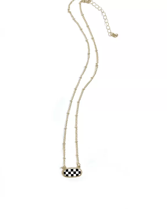 Checkerboard Necklace