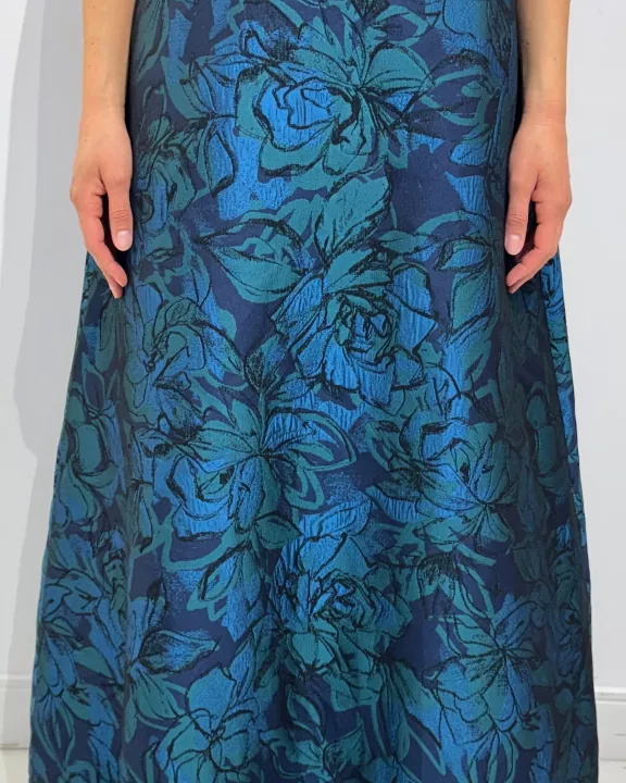 JACQUARD BALL GOWN SKIRT