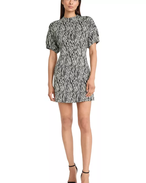 SHORT SLEEVE KNIT MINI