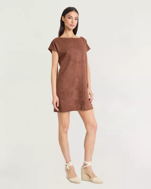 TIE BACK MINI DRESS