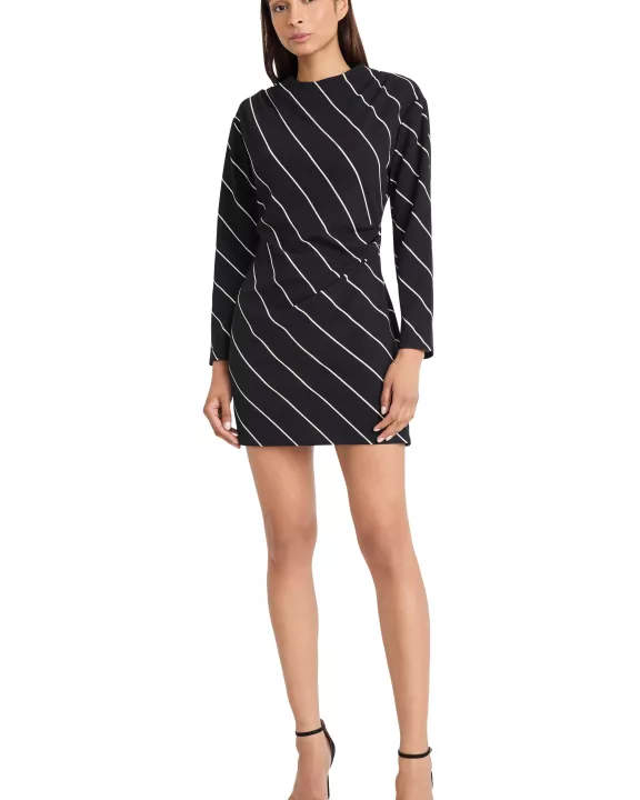 LONG SLEEVE MINI DRESS
