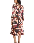 LONG SLEEVE MIDI DRESS