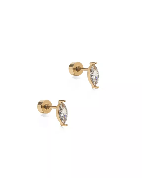 Screwback Stud Earrings - Maeve