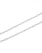 Necklace - Palmer Paperclip Silver