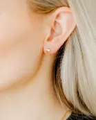Screwback Stud Earrings - Becca