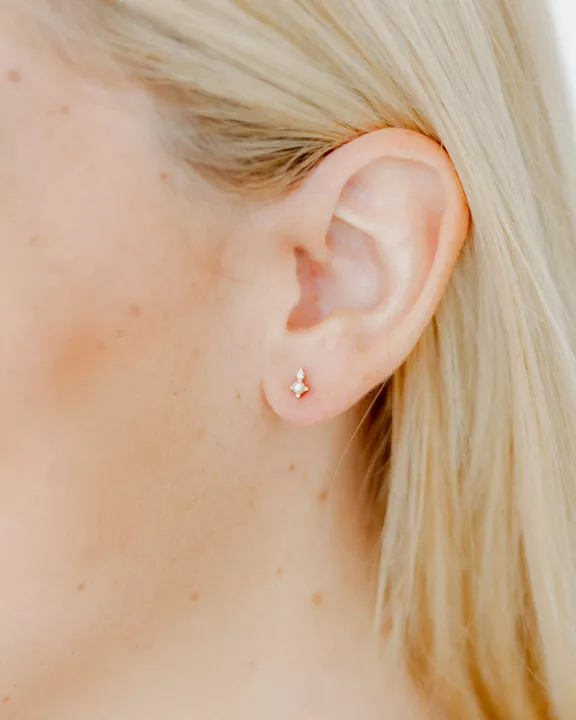 Screwback Stud Earrings - Mabel