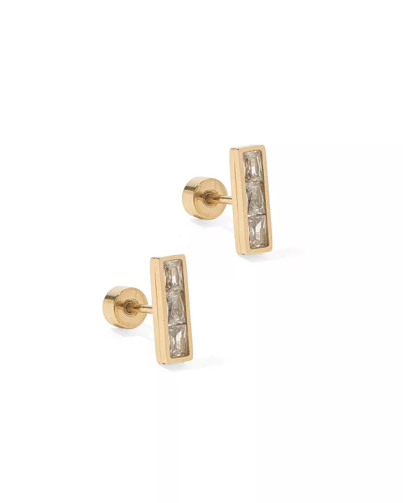 Screwback Stud Earrings - Vega