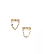 Screwback Stud Earrings - Channing
