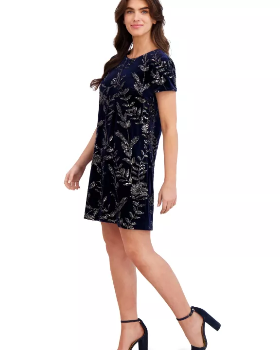 SEQUIN T-SHIRT DRESS