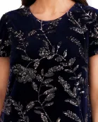 SEQUIN T-SHIRT DRESS