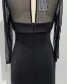 TUXEDO ILLUSION DRESS