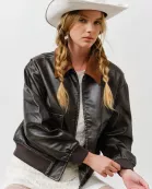 MAJ3263 VINTAGE LEATHER BOMBER JAKCET