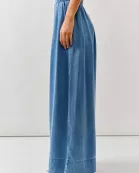 AJP5004 SMOCKING WAIST SUPER SOFT WIDE PANTS
