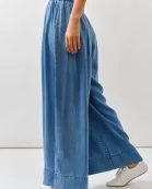 AJP5004 SMOCKING WAIST SUPER SOFT WIDE PANTS