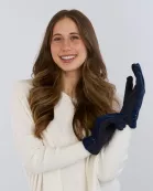 Noelle Gloves - Blue