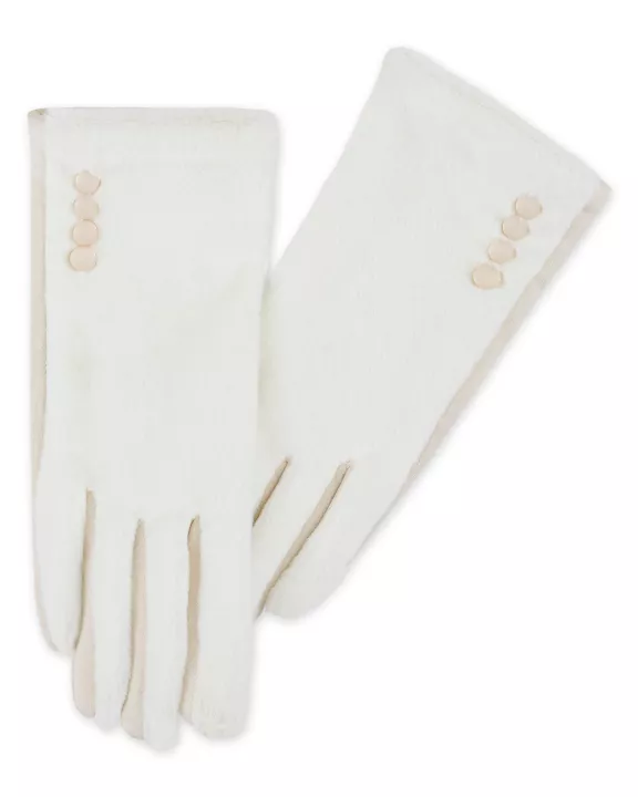 Noelle Gloves - Cream