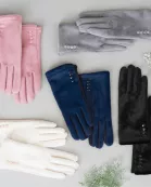 Noelle Gloves - Cream