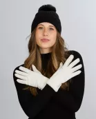 Noelle Gloves - Cream
