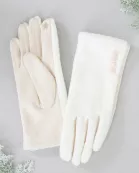 Noelle Gloves - Cream