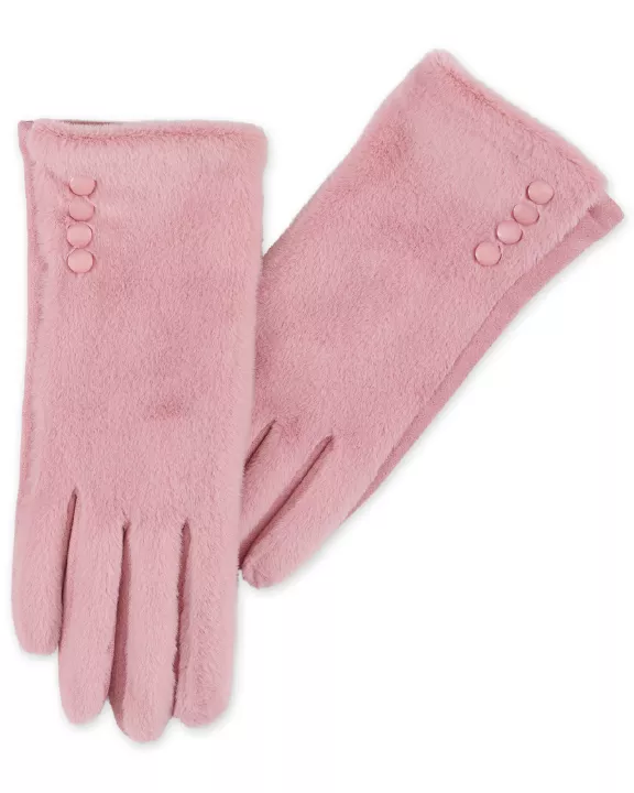 Noelle Gloves - Pink