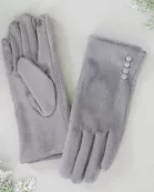 Noelle Gloves - Gray