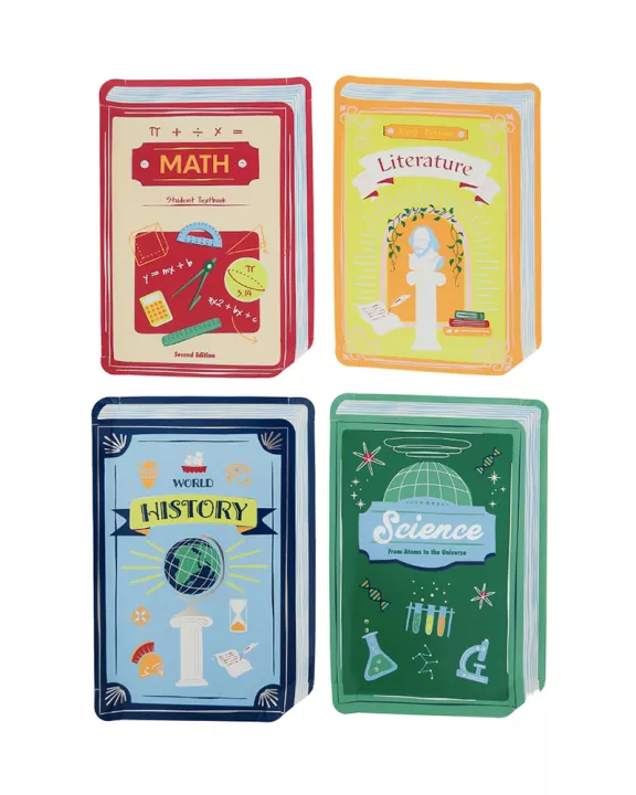 Smarty Pants Textbook Large Plates