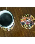 PreOrder  | Happy Fall Y'all Coasters (Set of 2)