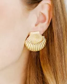 Adora Shell Statement Earrings