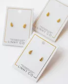 Screwback Stud Earrings - Sylvie