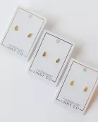 Screwback Stud Earrings - Sylvie