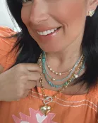 Double Trouble Gold Necklace