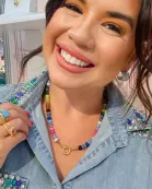 Shades of Fun Gemstone Necklace
