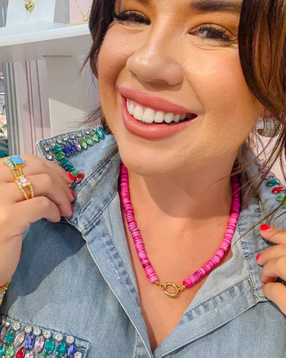 Bubble Pop Gemstone Necklace