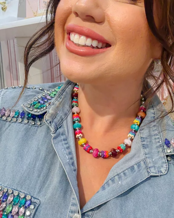 Sweet Chaos Silver Necklace