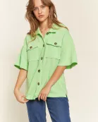 SMILE FACE BACK SHIRTS TOP
