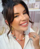 Ziggy Pearl Pop Silver Necklace