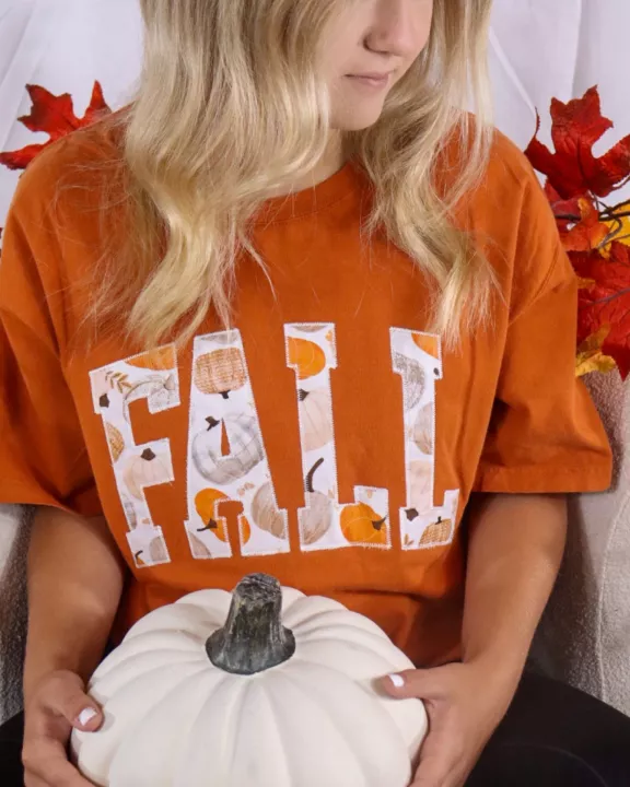 Fall Pumpkins Short Sleeve