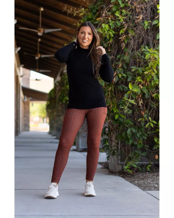 PreOrder | Houndstooth Full Length Leggings Round 2