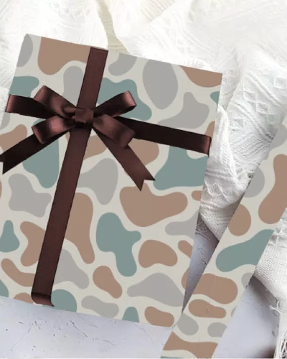 Camo Wrapping Paper
