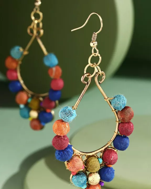 Teardrop Shaped Earrings