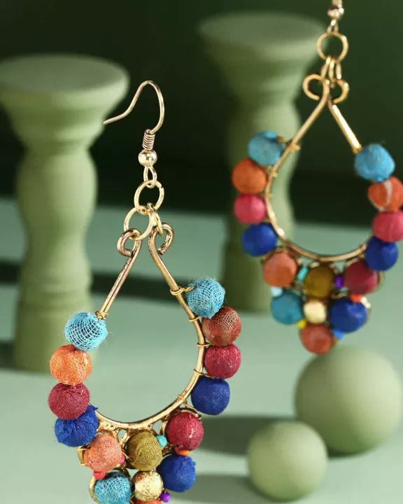 Teardrop Shaped Earrings